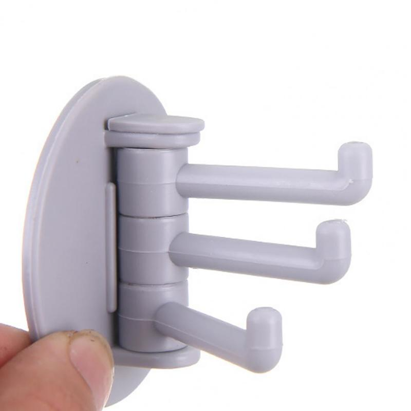 Móc treo đồ dán tường 3 nhánh sắp xếp gọn gàng đa dụng tiện lợi