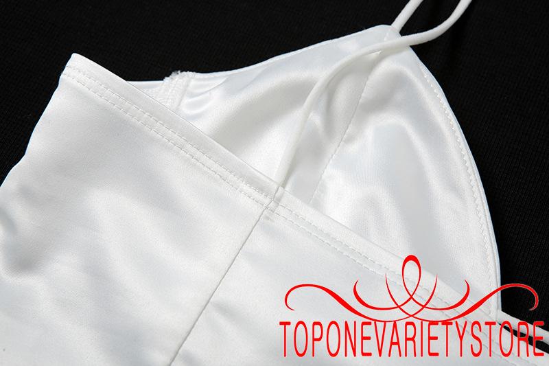 [Mã FAMAYWA giảm 10K đơn 50K] Áo Croptop Hai Dây Cổ Chữ V Khoét Sâu Gợi Cảm Cho Nữ | BigBuy360 - bigbuy360.vn