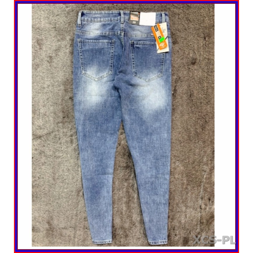 Quần jean nam cao cấp rách nhỏ hai bên 00 không xù lông, không ra màu, chất giãn tốt 00s22/6