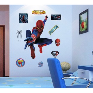 Decal Người nhện 3D , siêu nhân 2 - ZY991-69