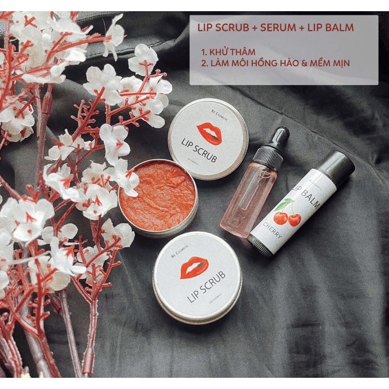 Set dưỡng hồng môi