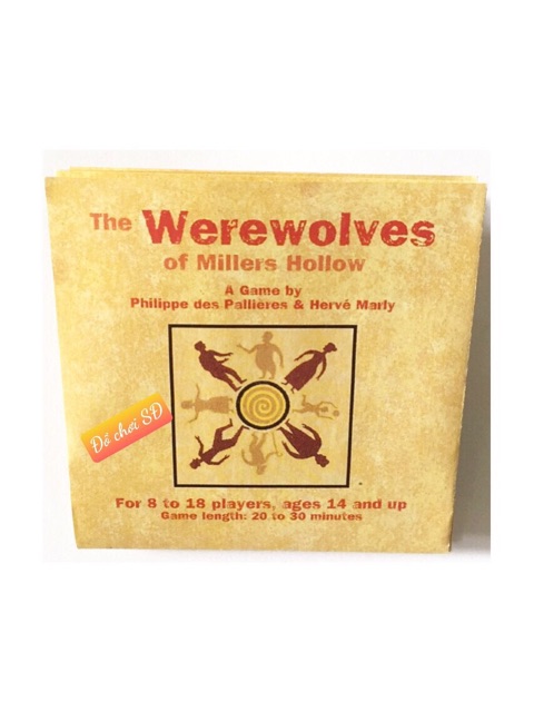 Thẻ bài ma sói - tiếng anh