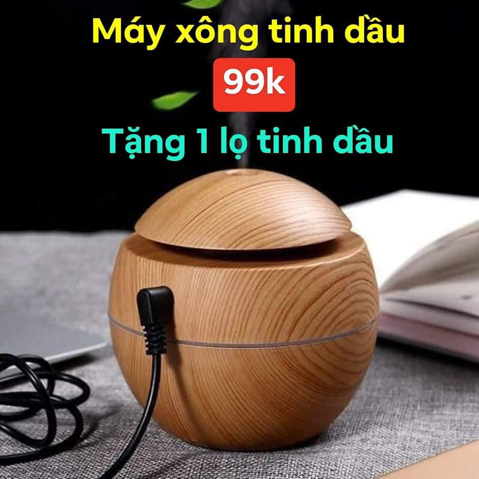 Máy khuếch tán tinh dầu ( tặng kèm 1 tinh dầu)