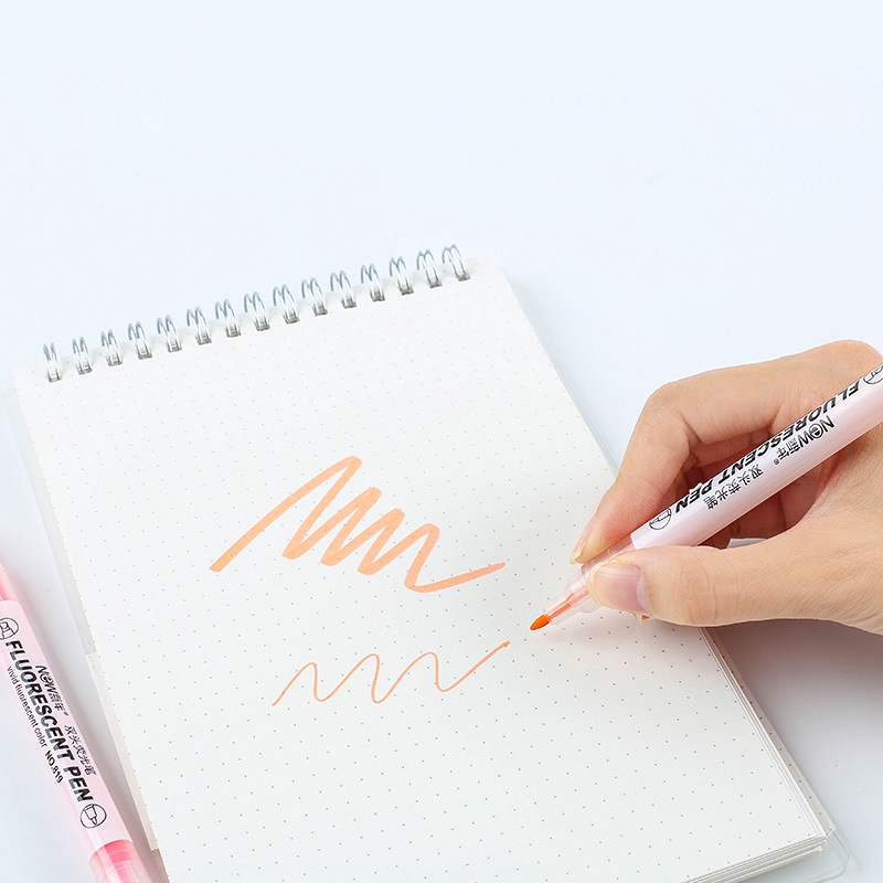 6 / 12 Màu Bút Đánh Dấu Hai Đầu