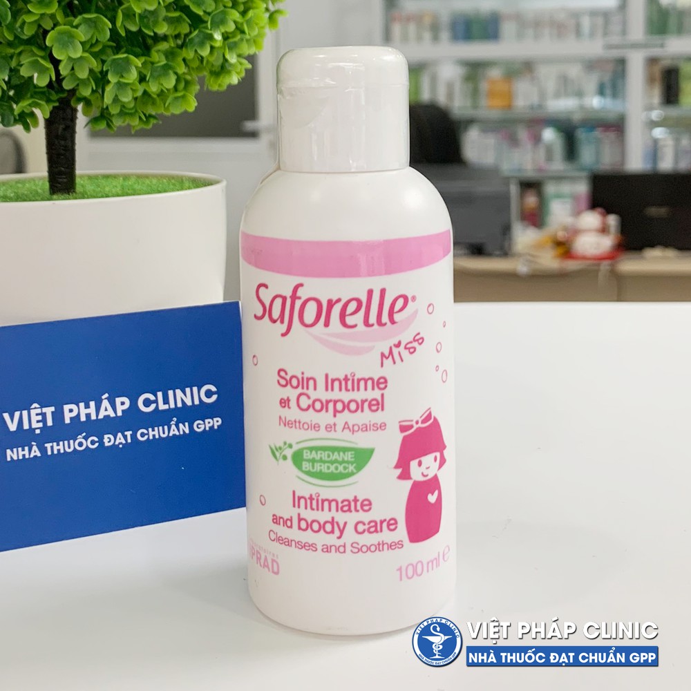 Dung dịch vệ sinh SAFORELLE MISS cho bé gái - 100ml