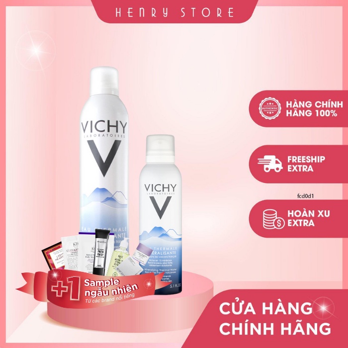 Xịt khoáng Vichy