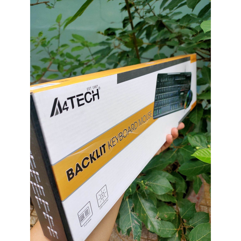 Bộ Bàn phím và Chuột A4TECH MK-590 USB LED