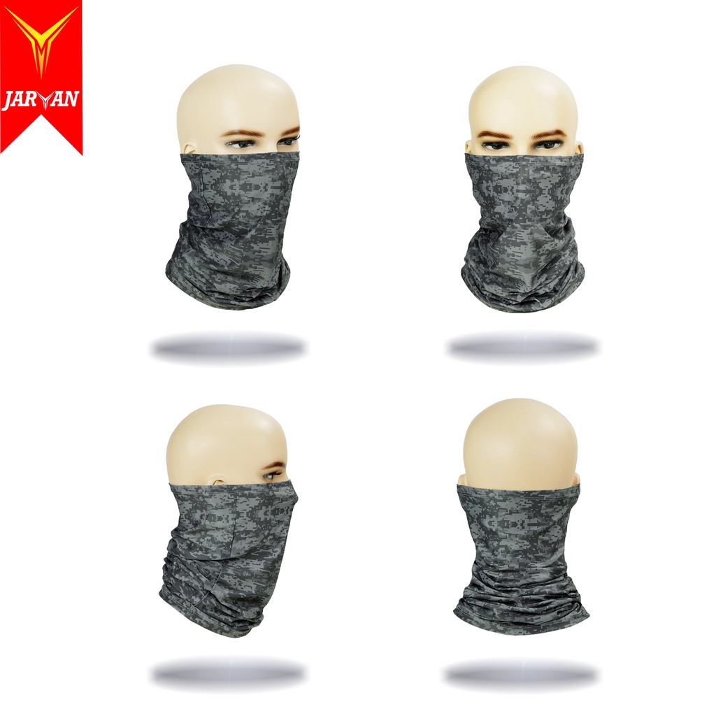 Khăn đa năng che mặt JARVAN, khăn ống nhiều mẫu chống nắng đi phượt cao cấp họa tiết 3D