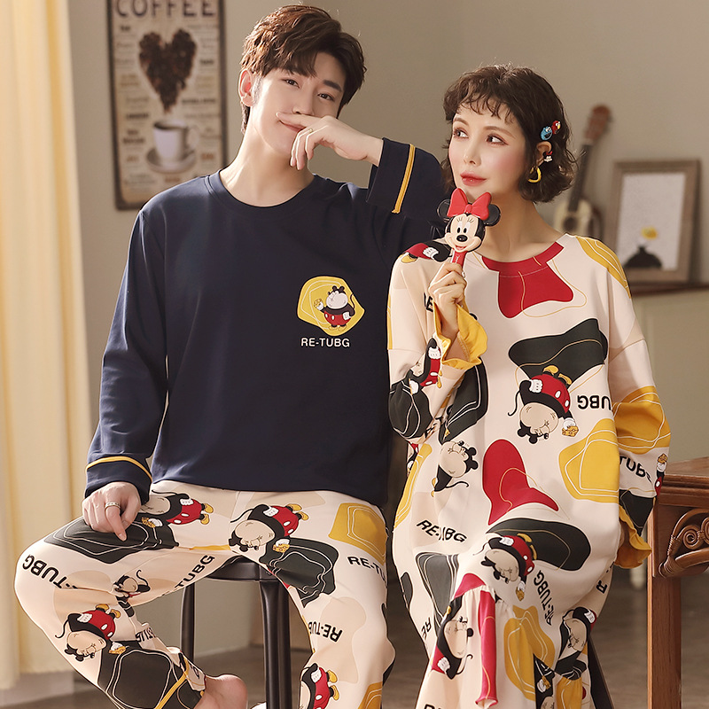 áo nữ đồ bộ pyjama Pijama Set Đồ Ngủ Bằng Lụa Satin Phong Cách Hàn Quốc Quyến Rũ Dành Cho Nữ Đồ ngủ đôi đồ mặc nhà thu đông lụa cặp đôi cao cấp nam