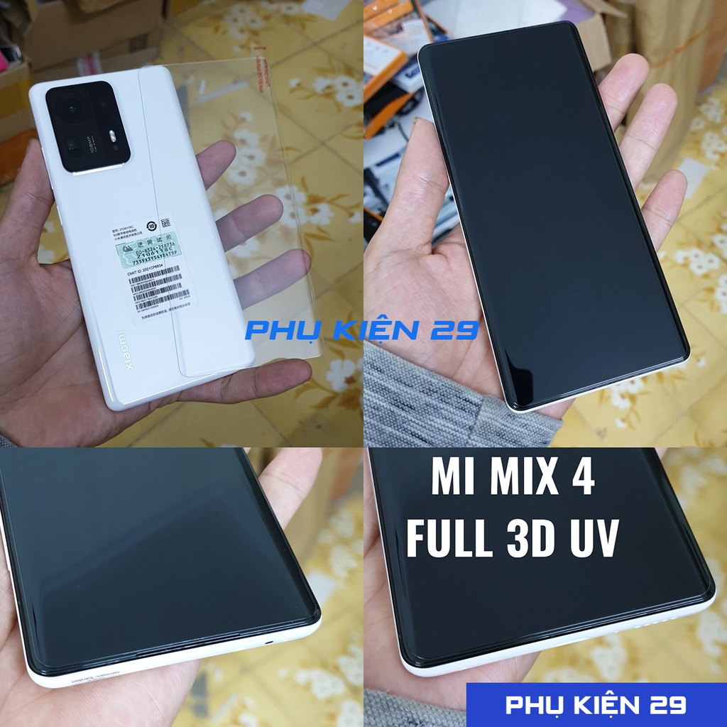 Dán kính cường lực FULL màn FULL keo UV Glass Pro+ 9H