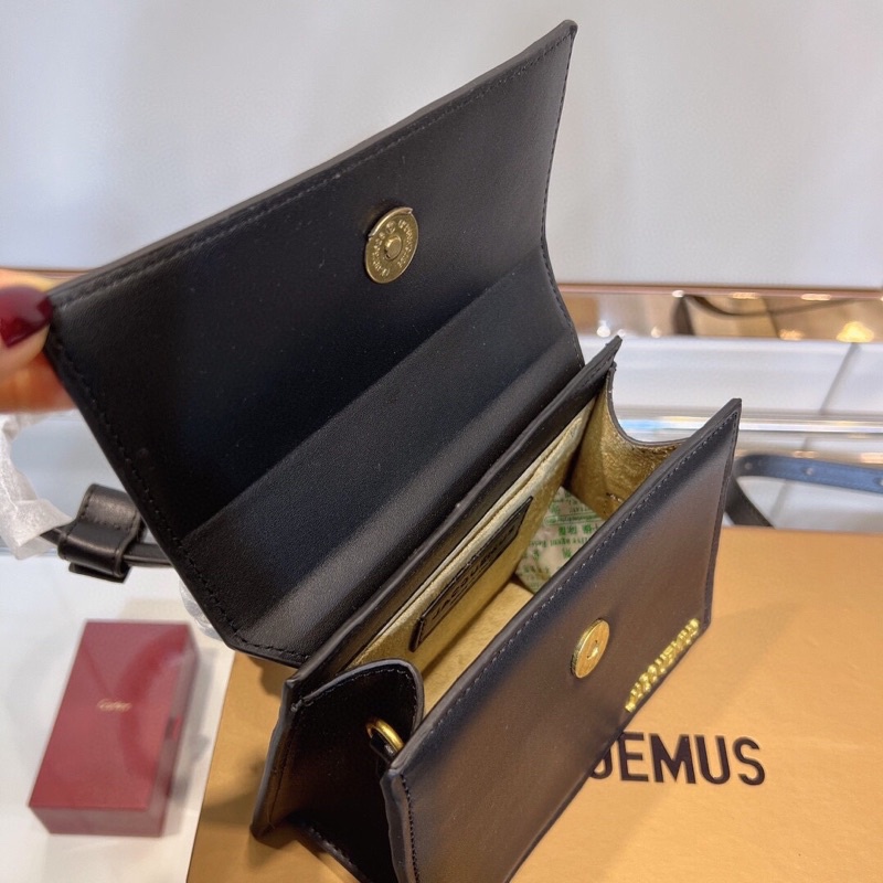 Túi xách Jacquemus sz 18 chất da thật sẵn trắng