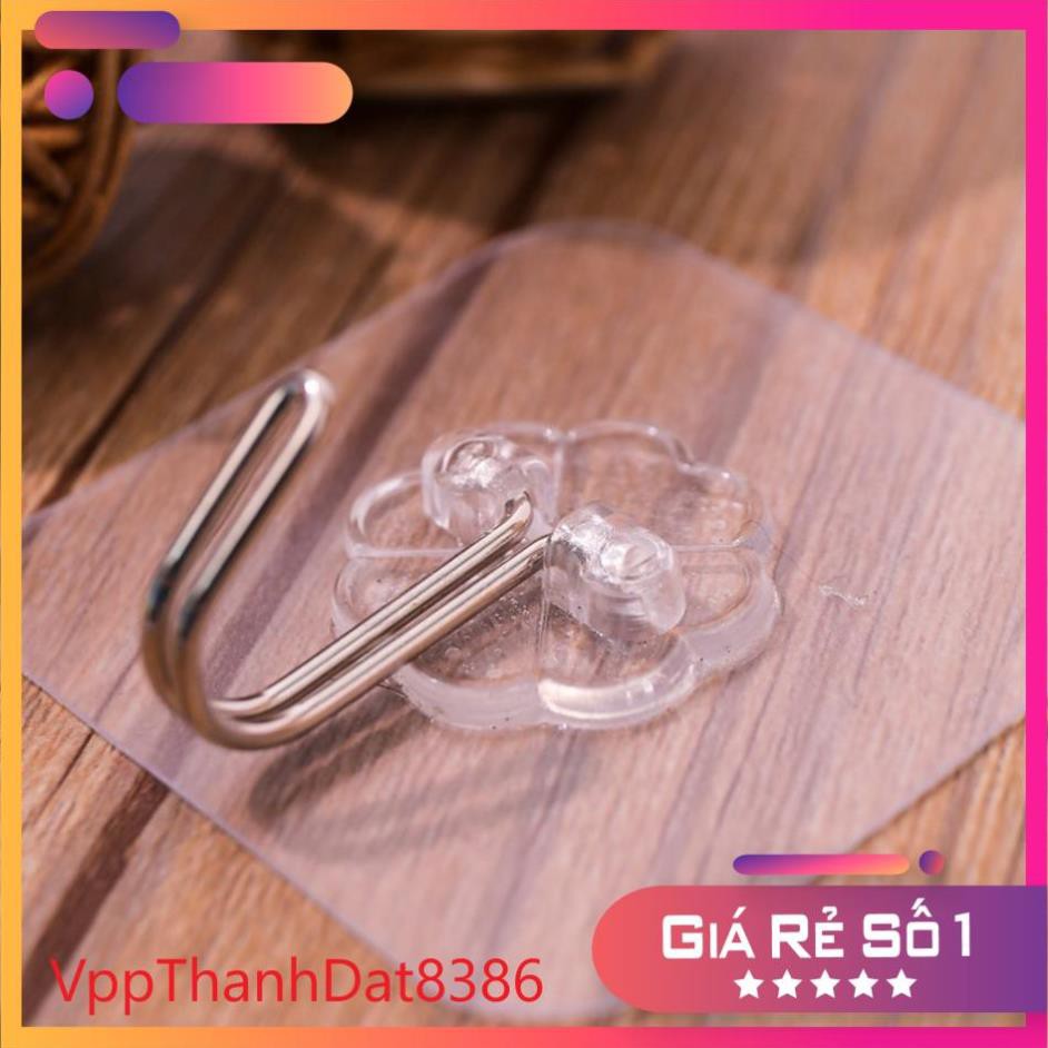 (Sale) Sỉ 50 móc dính tường trong suốt hàng loại 1 siêu chắc
