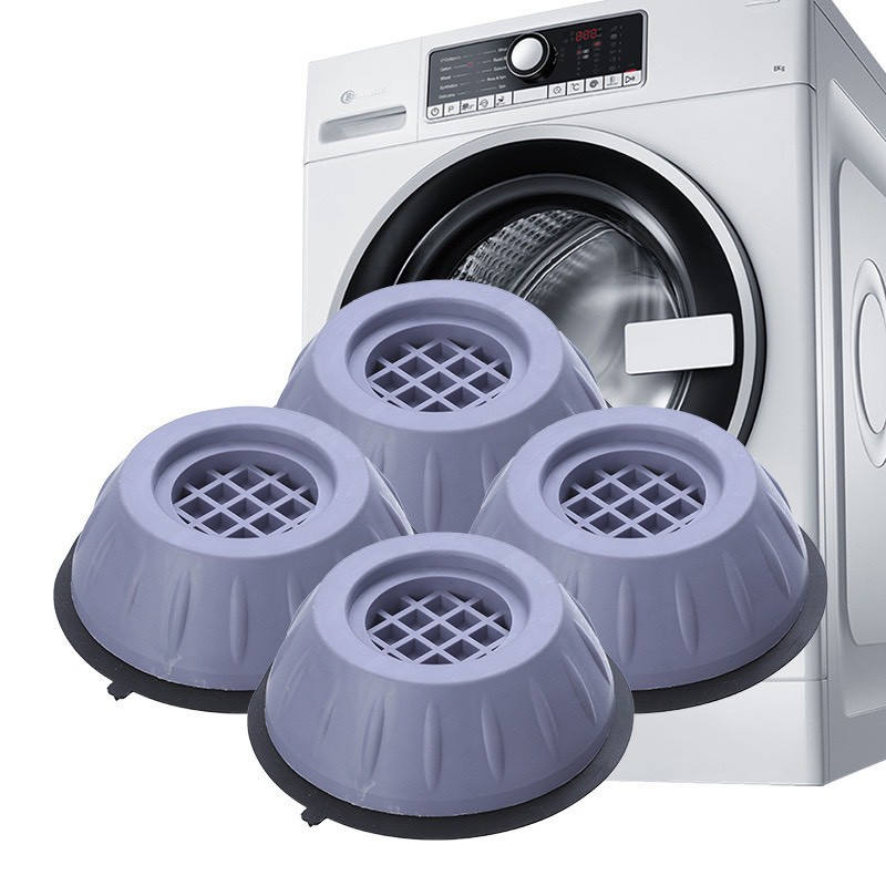 SÉT 4 ĐẾ ĐỆM CAO SU KÊ CHÂN CHỐNG RUNG ĐA NĂNG CHO MÁY GIẶT TỦ LẠNH - 4 ĐẾ ĐỆM CAO SU 88295 SIÊU THỊ 24/7
