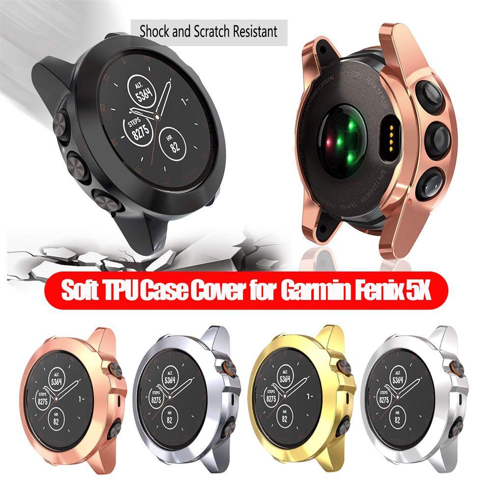 MYRONGVN Ốp Bảo Vệ Mặt Đồng Hồ Thông Minh Garmin Fenix 5X