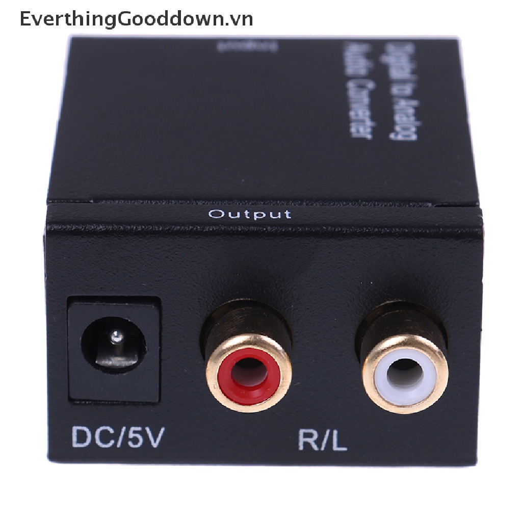 Everthinggood Bộ Chuyển Đổi Âm Thanh toslink digital Sang analog RCA L / R