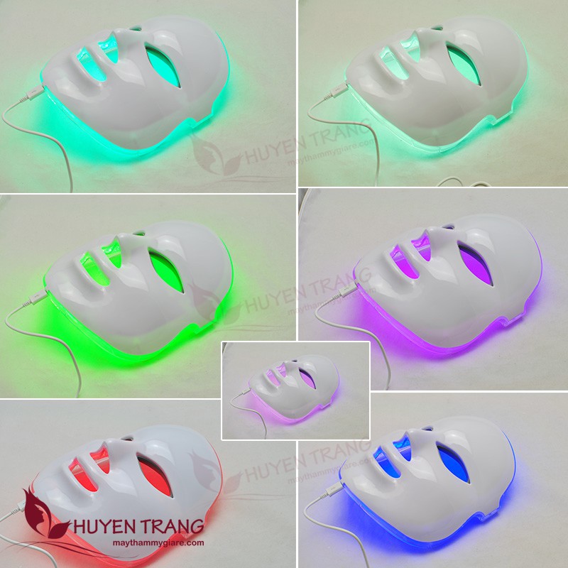 Mặt Nạ Ánh Sáng Sinh Học 7 Màu BioLed KM-7P - Thẩm Mỹ Huyền Trang NANOCEE