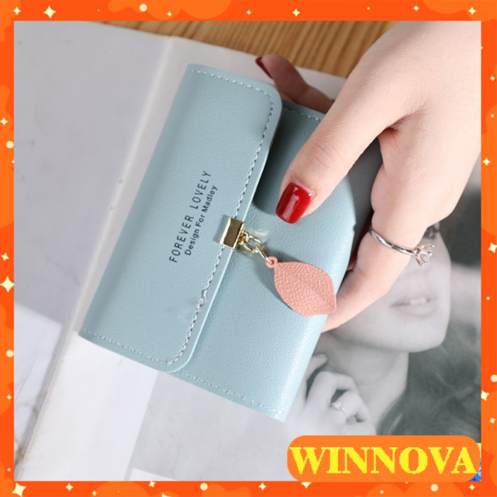 Ví nữ ngắn cầm tay mini cao cấp đựng tiền cute giá rẻ WINNOVA AV5