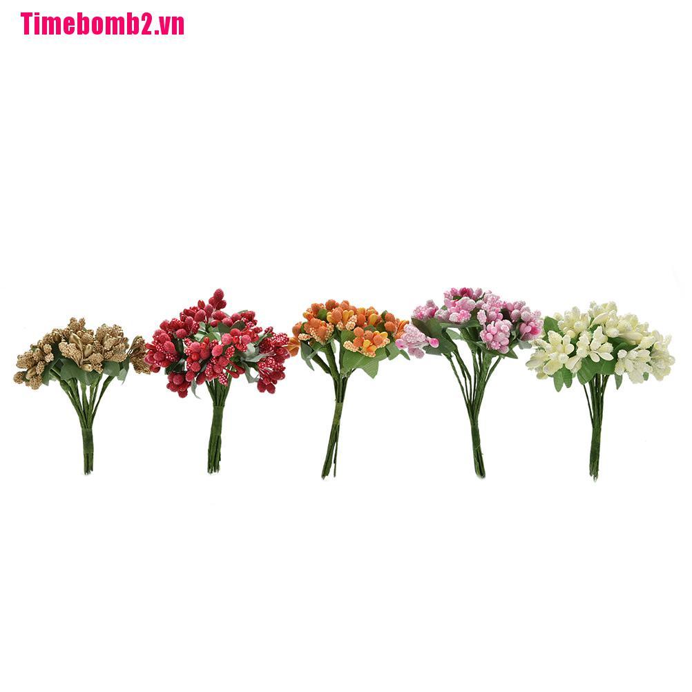 ### Bó Hoa Giả 12 Bông Trang Trí Tiệc Cưới