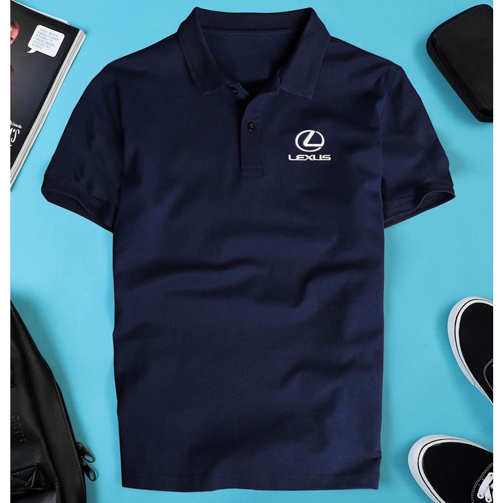 |LOGO THÊU| Áo thun Polo LEXUS Cao Cấp - Polo có cổ Logo Hãng Xe Ô tô nhiều màu Sang Trọng