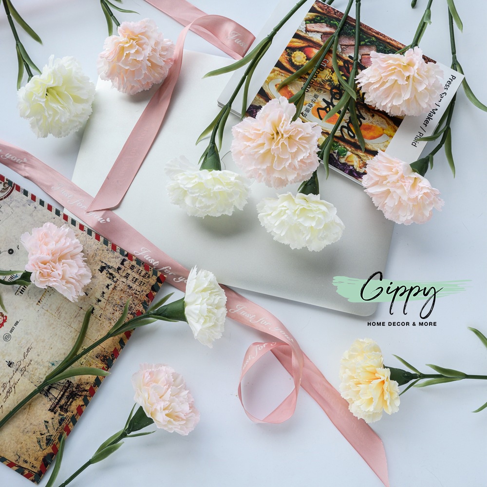 Hoa cẩm chướng - Phụ kiện trang trí - Gippy Decor