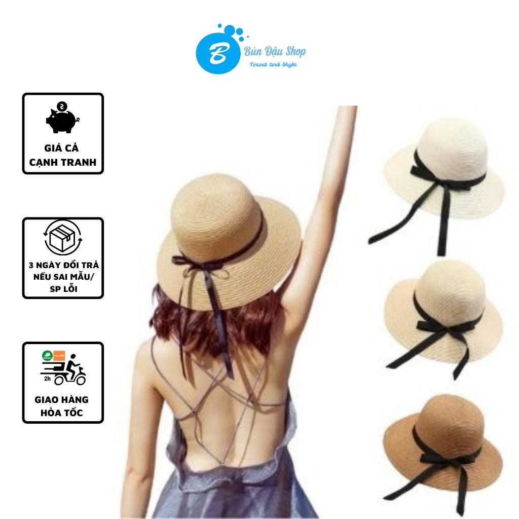 Nón Cói Vành Nhỏ Nơ Dài