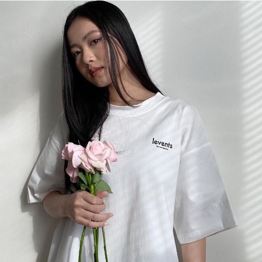 Áo Thun LEVENTS MINI POPULAR LOGO/ WHITE