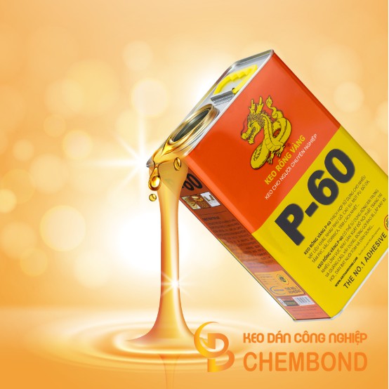 Keo Rồng Vàng P60 - 3,3 lit/can