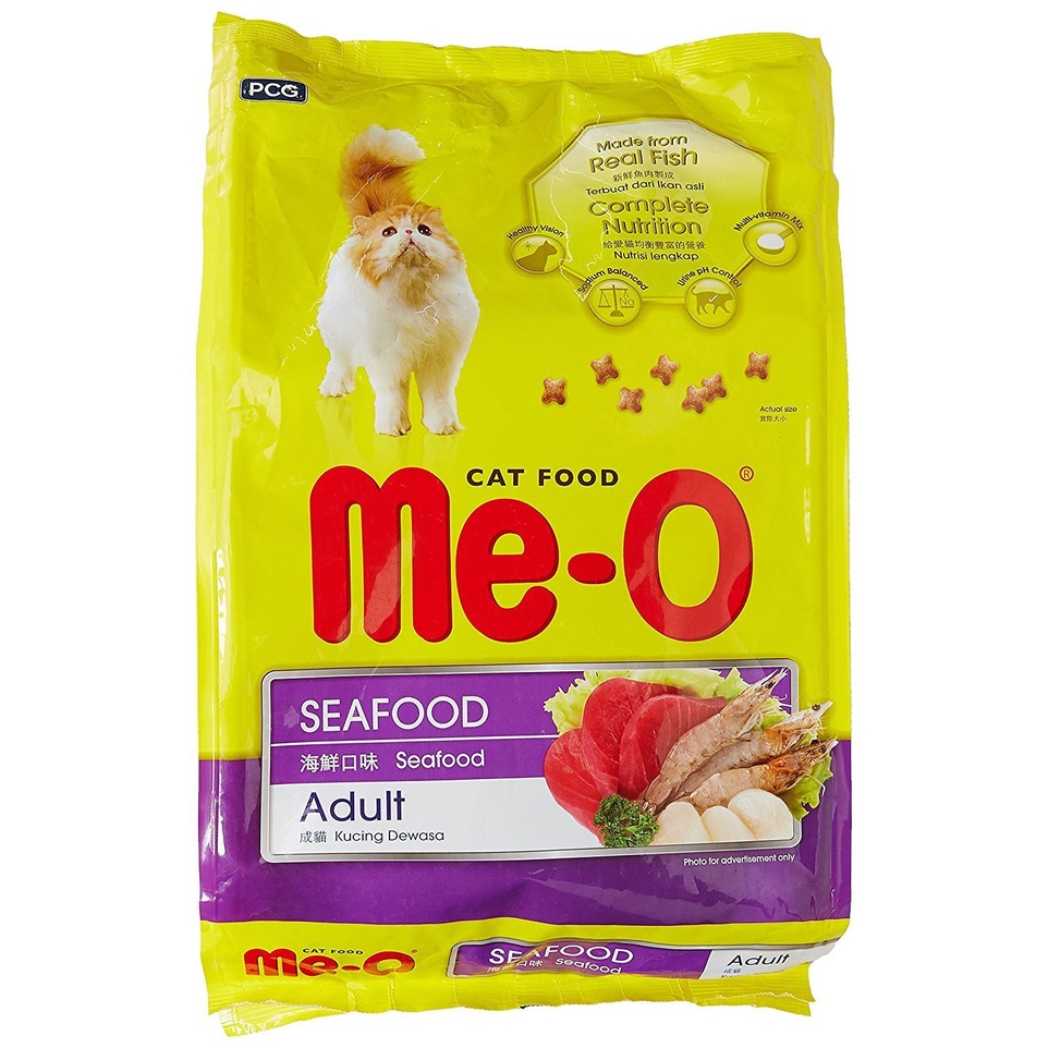 (Quận 4)Thức ăn mèo Me-o (350g)- Sản phẩm thức ăn hạt dành cho mèo mọi lứa tuổi từ công ty CP