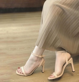 Giày sandal cao gót 8p