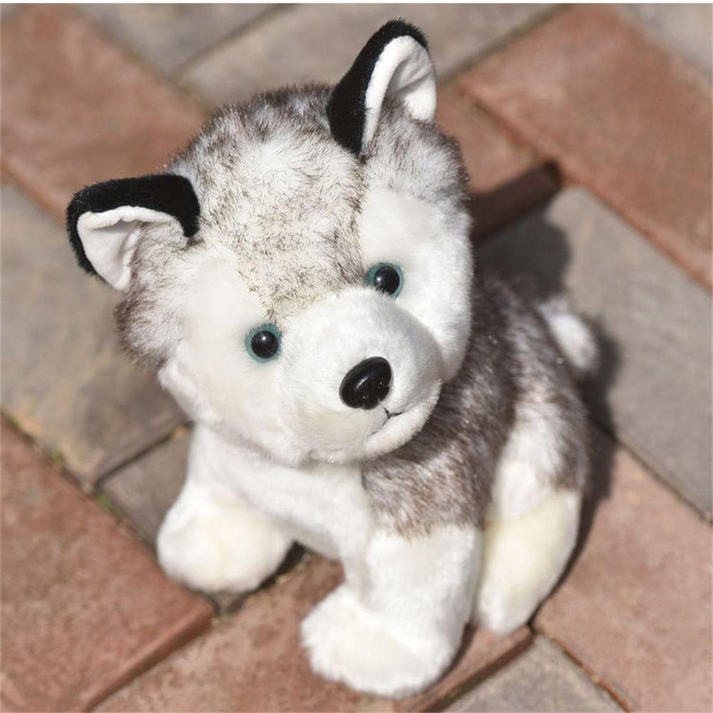 Chó Husky Nhồi Bông Mềm Mại Đáng Yêu 20 / 25 / 30cm REBUY1
