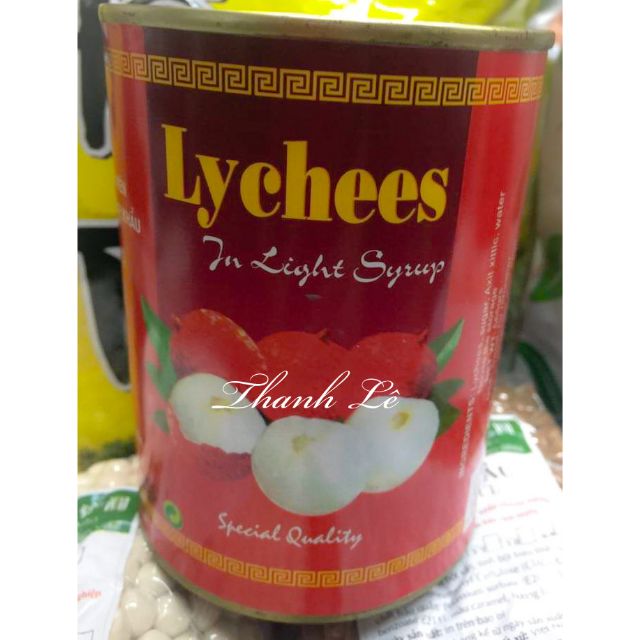 Vải Thiều Nước Đường 565Gram