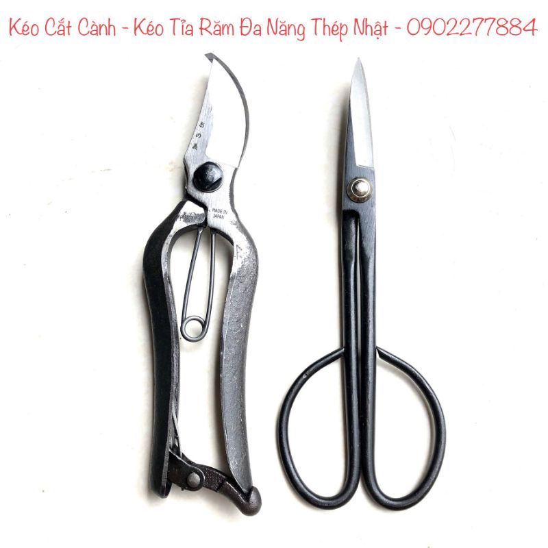 Kéo Cắt Cành, Kéo Tỉa Răm Thép đúc sắc bén