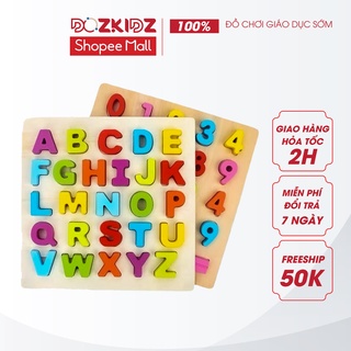 Đồ chơi bảng chữ cái và số đếm cho bé từ 2 tuổi - DOZKIDZ