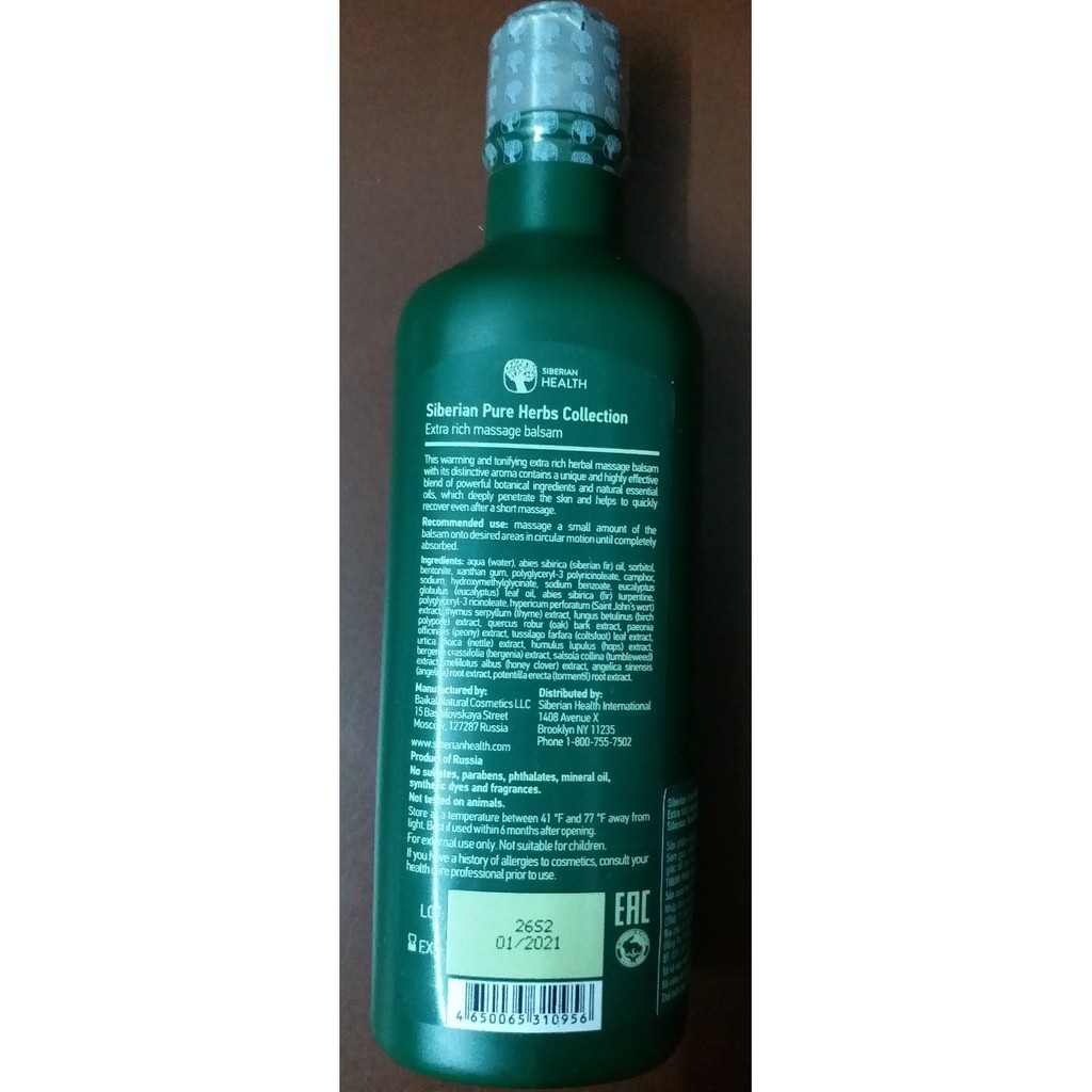 Dầu thơm Extra Rich Massage Balsam | BigBuy360 - bigbuy360.vn