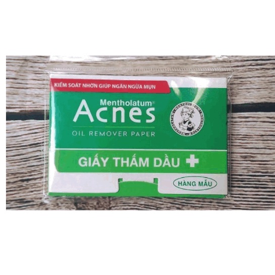 Giấy thấm dầu Acnes 50 tờ - hút sạch nhờn - sạch dầu, giảm mụn