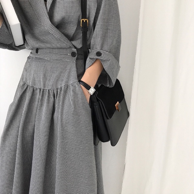 [Order] Set vest liền váy công sở