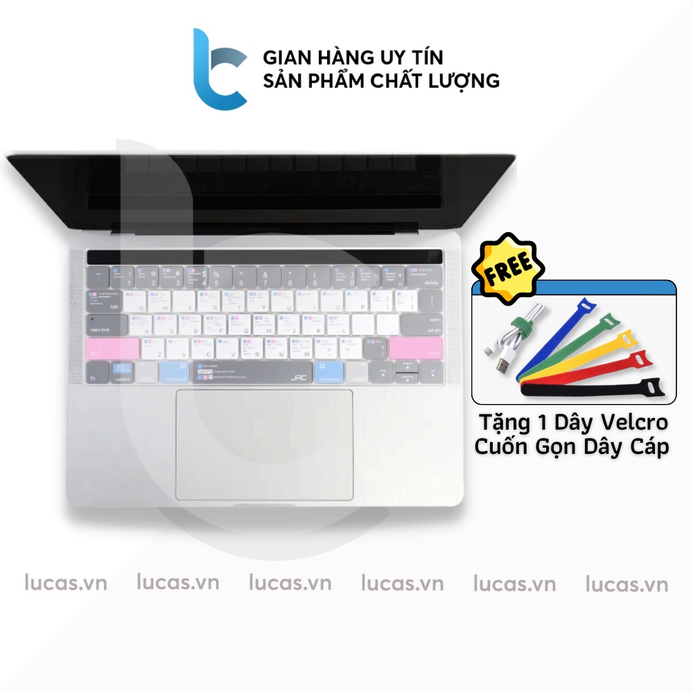 Lót Phím Macbook Bản Phím Tắt Mac OS JRC Shortcut Chống Nước, Chống Bụi Bẩn, Giúp Làm Quen Với Mac OS