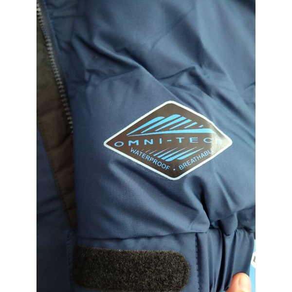 Áo ấm nam Columbia Omni-Heat màu phối xanh đen