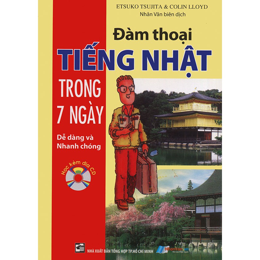 Sách - Đàm thoại tiếng Nhật trong 7 ngày (kèm CD)