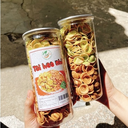 💥Tai Heo Nhí Mix 2 Vị Trà Xanh và Socola 💥 Tai Heo Nhí Trà xanh 🥰 Lon pet 330gr