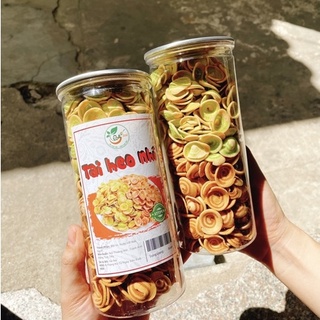 💥Tai Heo Nhí Mix 2 Vị Trà Xanh và Socola 💥 Tai Heo Nhí Trà xanh 🥰 Lon pet 330gr
