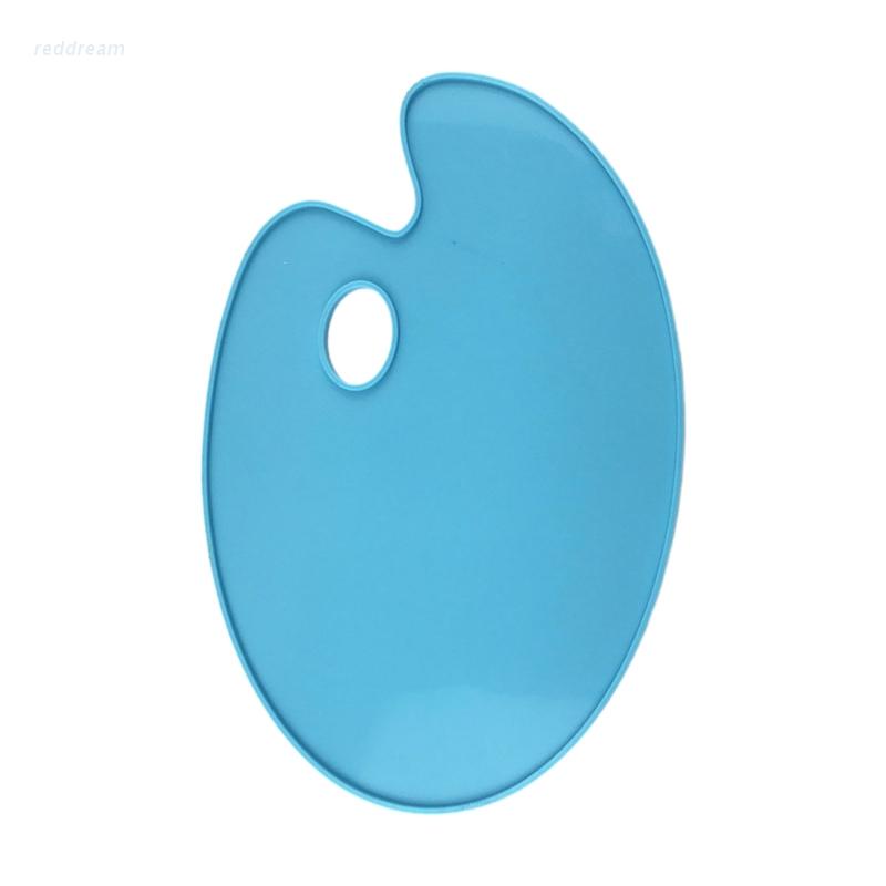 Khuôn silicone làm bảng pha màu bằng nhựa resin