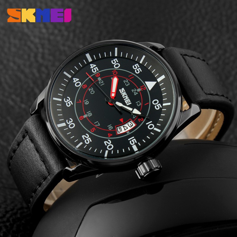 ĐỒNG HỒ NAM SKMEI 9113, DÂY DA CAO CẤP, ĐỒNG HỒ THỂ THAO Bán lẻ giá sỉ