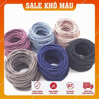 SÉT 10 dây chun cột tóc MIX màu cho bé