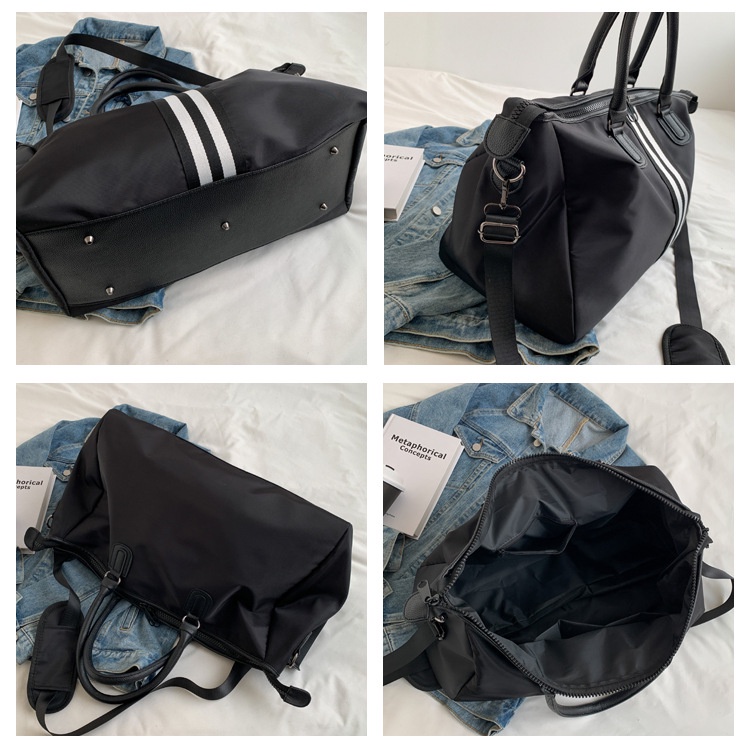 Túi du lịch sức chứa lớn màu sắc tương phản thời trang