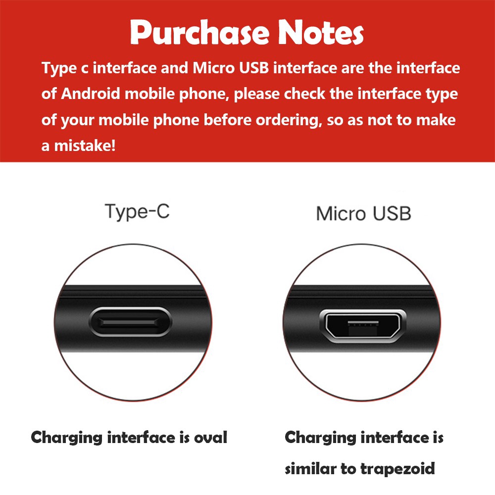 Cáp sạc góc chữ L 90 độ Micro USB Type C hỗ trợ sạc nhanh cho điện thoại