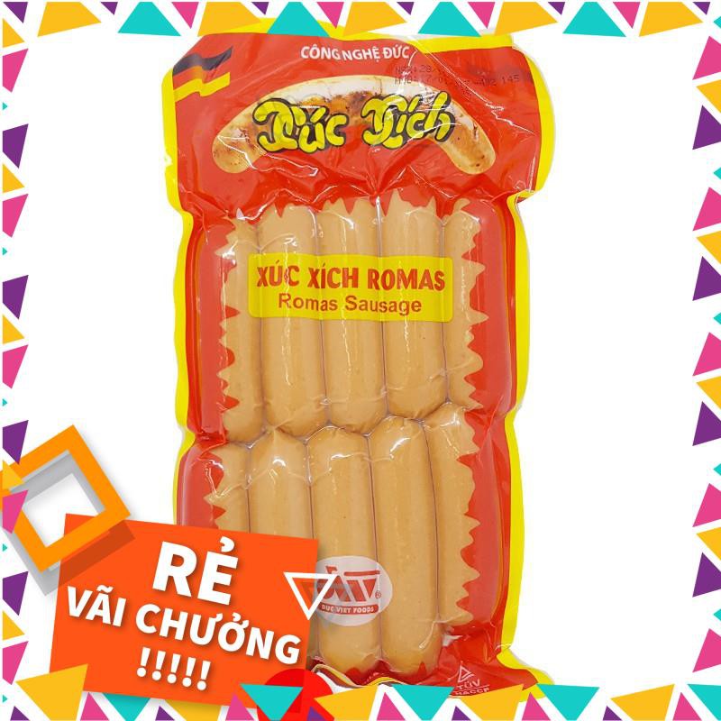 💖DATE MỚI💖 Xúc xích Đức Việt Romas 500g