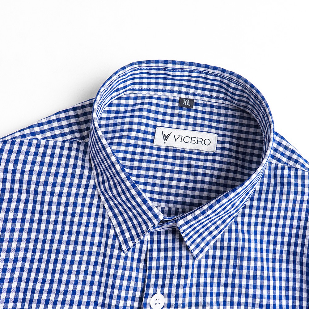 [Mã FAMALLT5 giảm 15% đơn 150K] Áo Sơ Mi Nam Cao Cấp kẻ Caro Thời Trang Nam VICERO | BigBuy360 - bigbuy360.vn