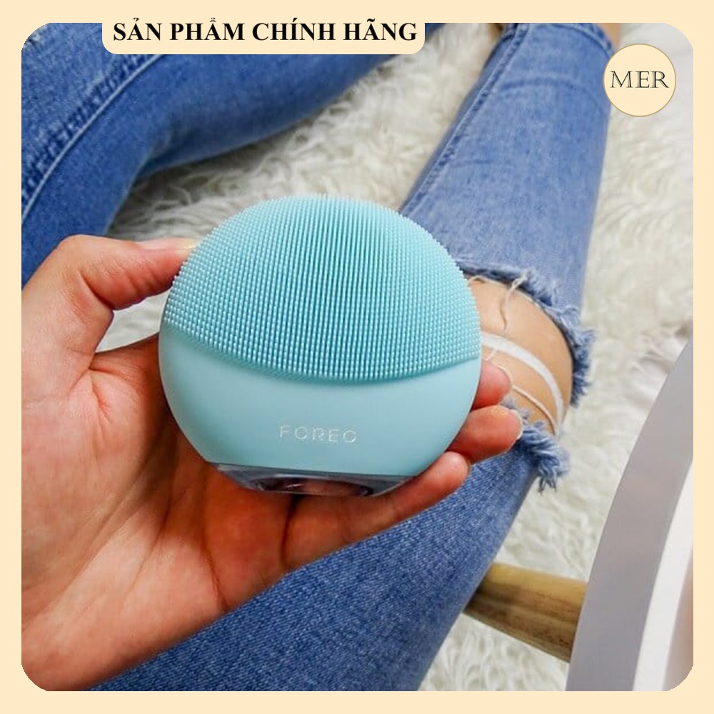 Máy rửa mặt Foreo LUNA MINI 3 - Loại bỏ bụi bẩn và cặn trang điểm chỉ trong 30s | BigBuy360 - bigbuy360.vn