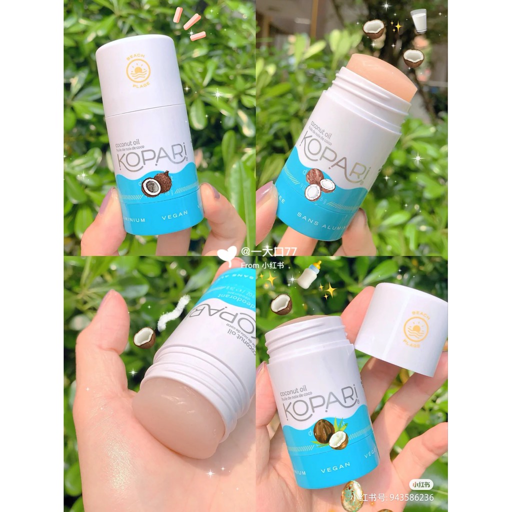 Lăn khử mùi Kopari Coconut Oil Deodorant